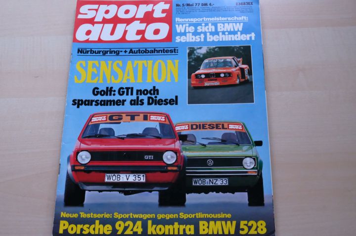 Deckblatt Sport Auto (05/1977)